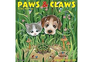 2023 Gary Patteron's Paws n Claws Wall Calendar