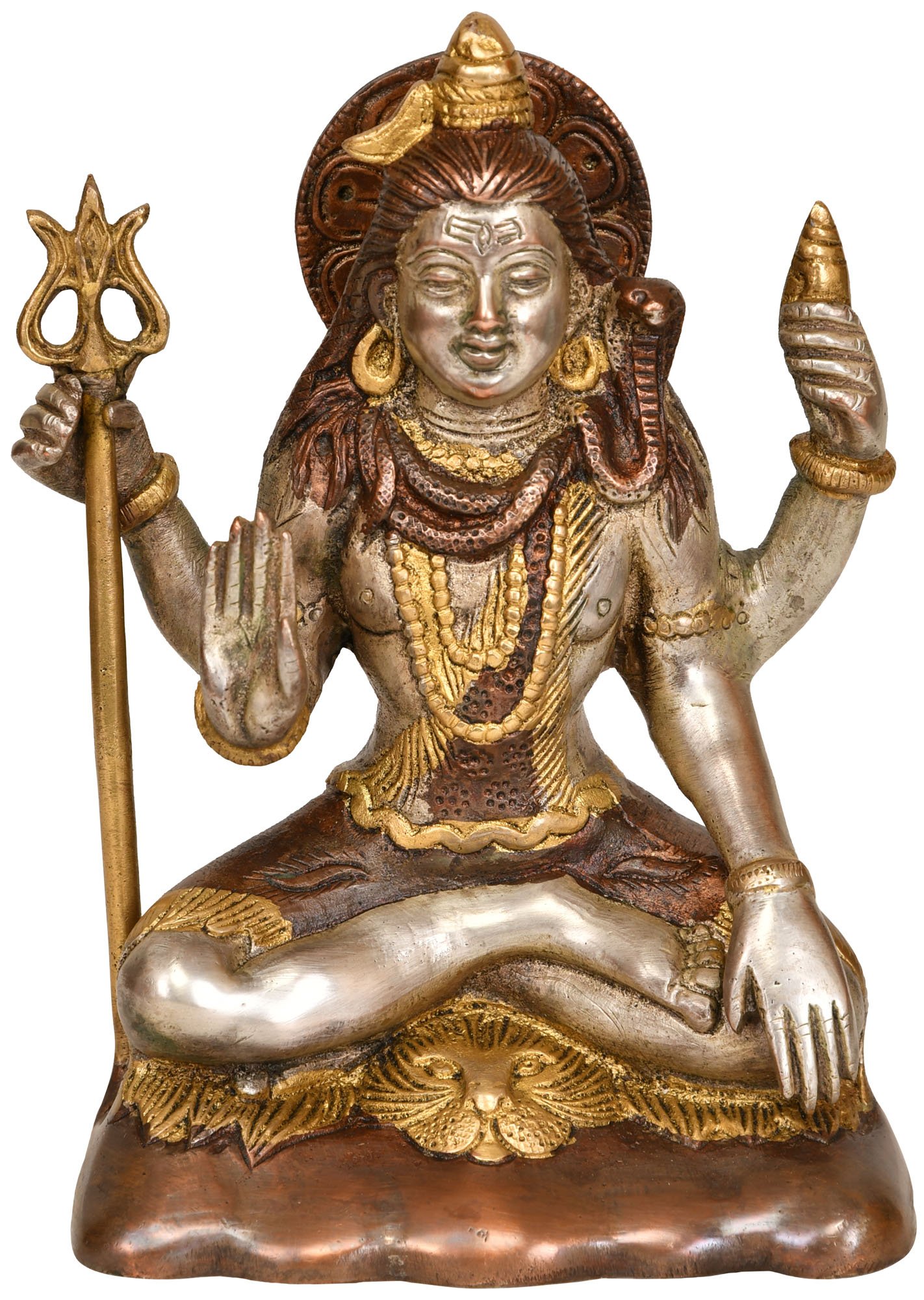 Amazon.co.jp: 祝福神シヴァ - 真鍮像 : ホーム＆キッチン
