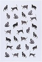 Vista 4 de Now Designs Floursack Toallas de Cocina - Juego de toallas de mano de algodón de secado rápido, 3 unidades, Cat Collective, 20 x 30 pulgadas