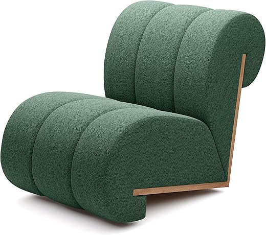 DomiMeble moderner Sessel “Mona” einzigartiges Design, Relaxsessel für Wohnzimmer Loungesessel Stuhl Polstersessel Lesesessel Ohrensessel (Catch Me 12)