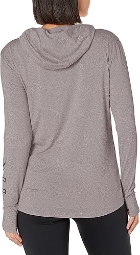Miniatura 2 de TYR Camiseta de manga larga con capucha para mujer, protección solar UPF 50+