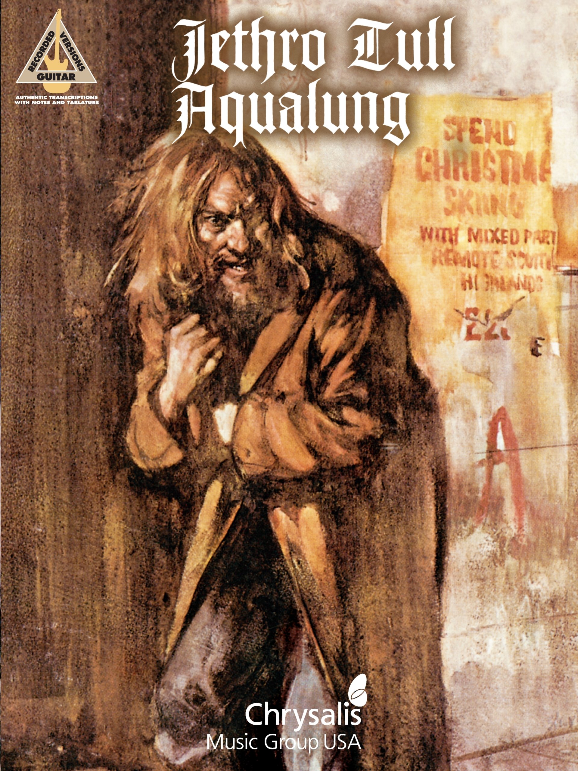 Jethro Tull Aqualung Songbook tablatures guitare livre en anglais