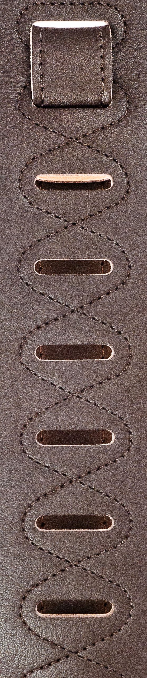 D'Addario Planet Waves Soft Garment Leather Guitar Strap, Brown