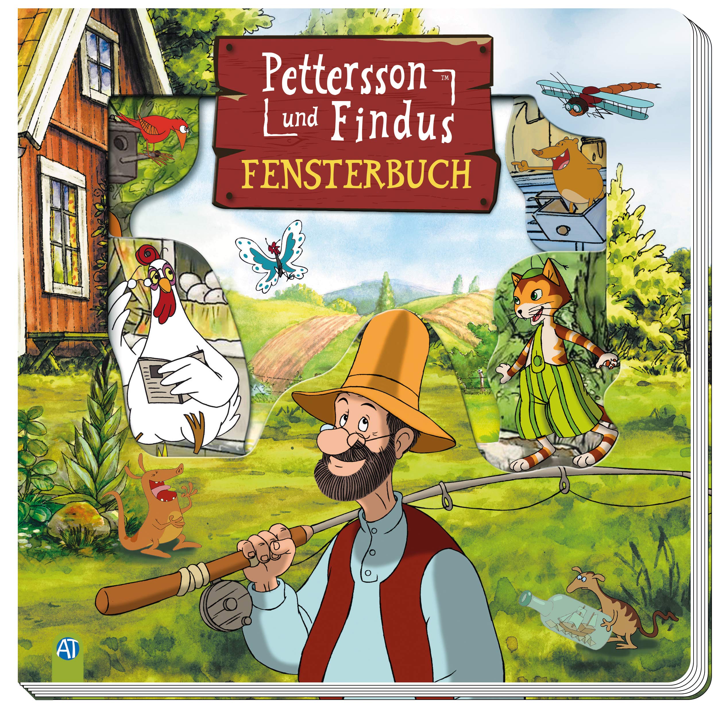 Fenster-Pappenbuch "Pettersson und Findus"
