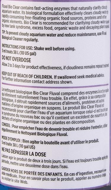 Foto 3 de 3 de Fluval Clarificador Biológico Bio Clear - 120 ml