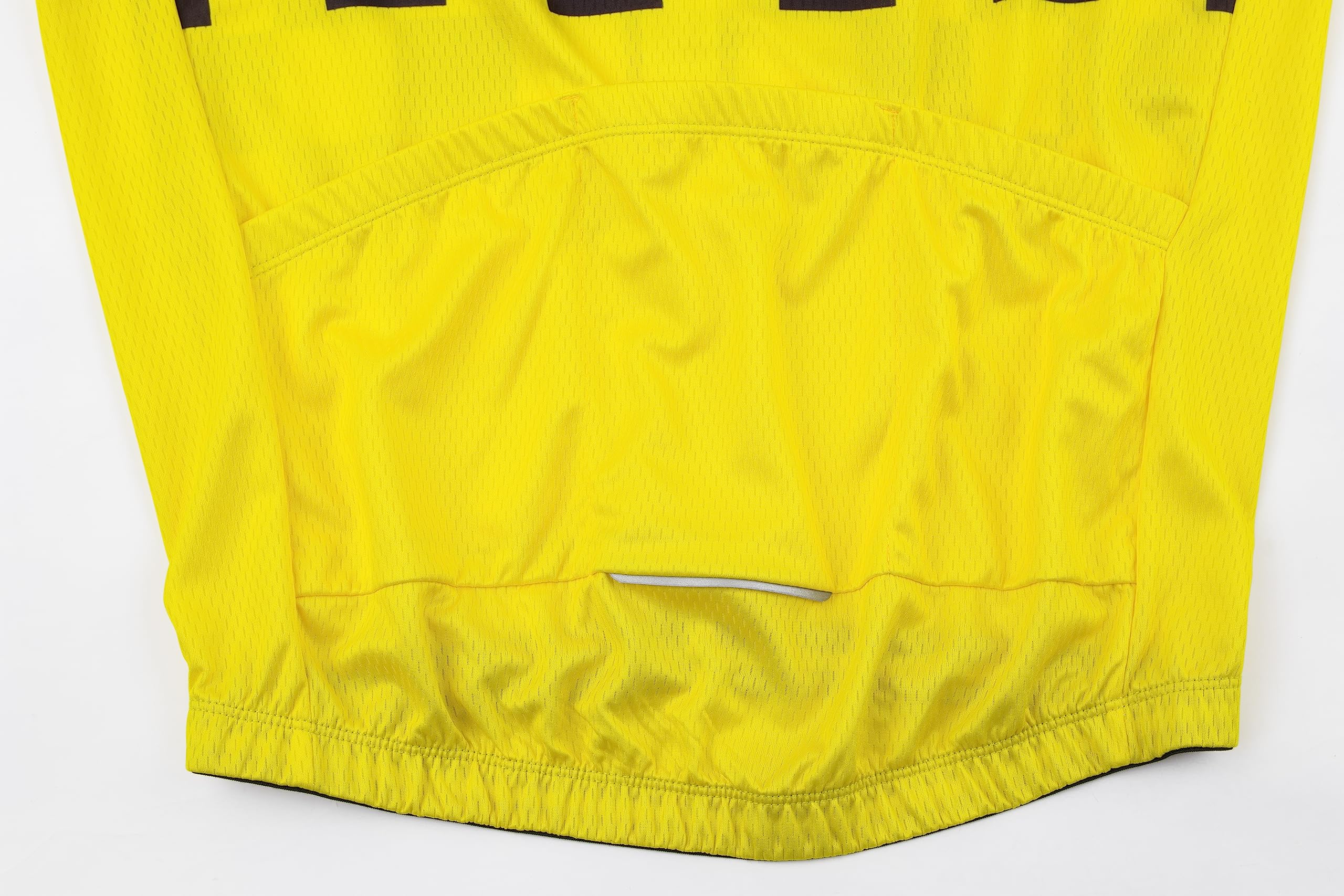 Veste Cycliste pour Homme,séchage Rapide et Respirant,réfléchissante,3 Poches