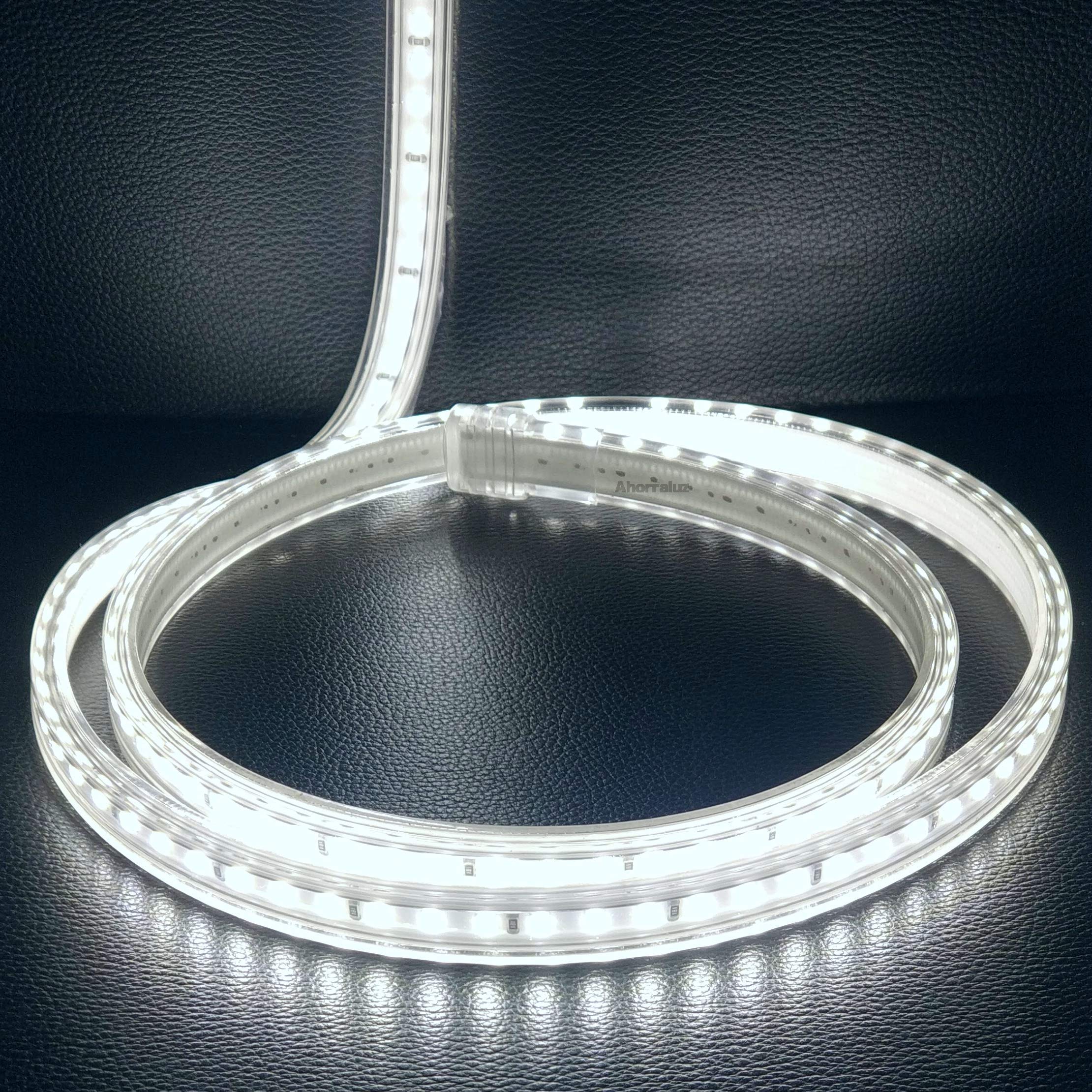 Tira Led de 220v 2835 120 Led/m ALTA LUMINOSIDAD, con INTERRUPTOR. IMPERMEABLE Blanco Frío/Neutro/Cálido Waterproof IP67 strip (Blanco Cálido, 3M) — view 10