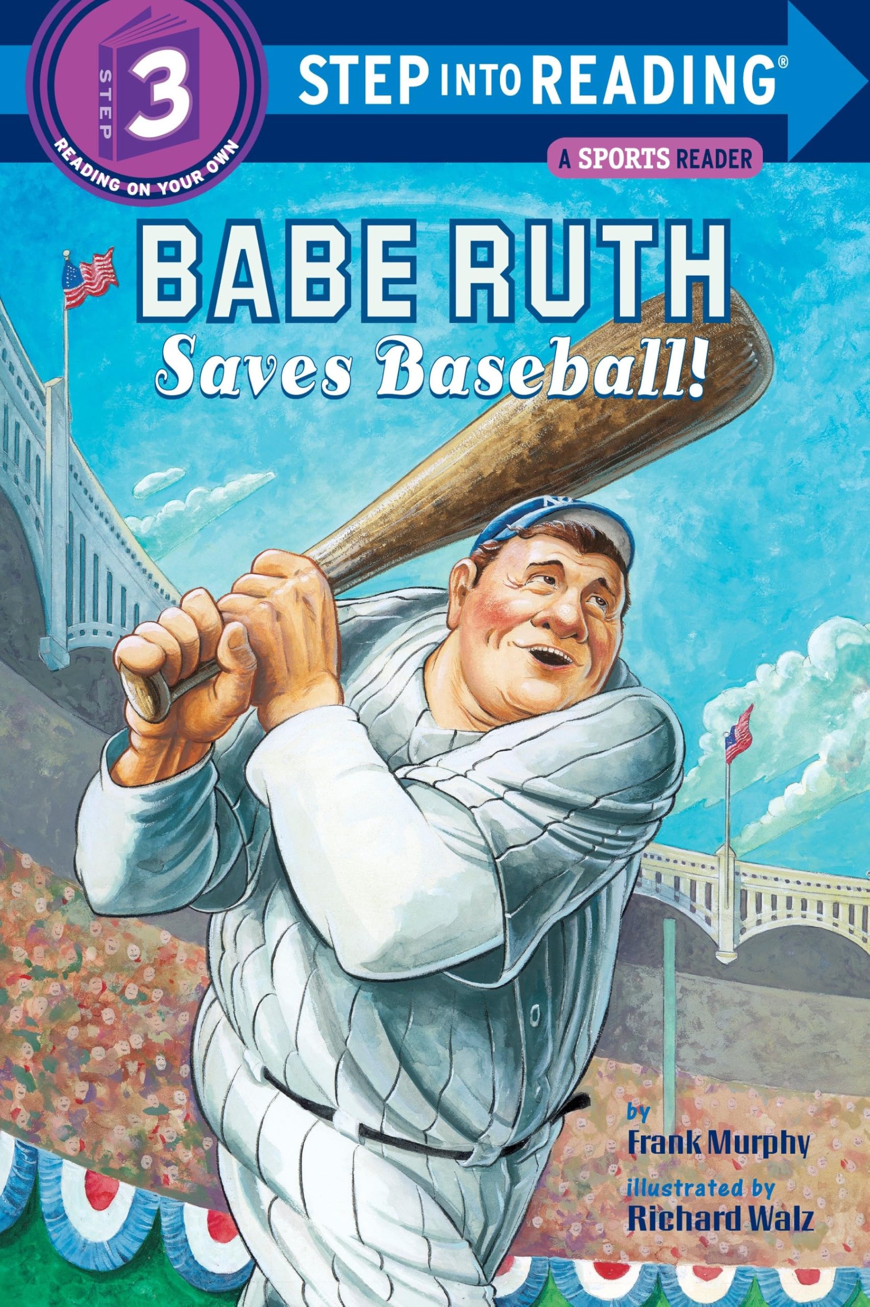 Cover of Babe Ruth Saves Baseball! (Step into Reading 3)
