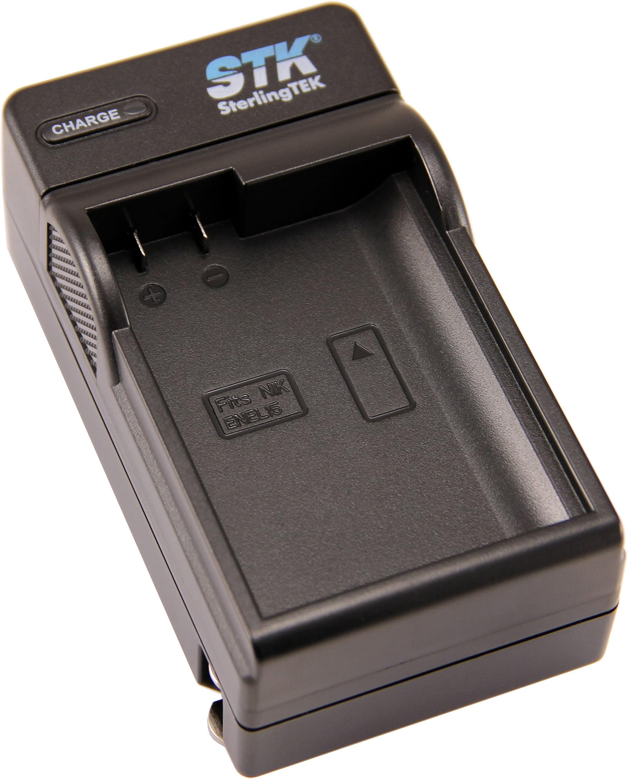 SterlingTek STK EN-EL15 Charger for Nikon D7100, D750, D7000, D7200, D810, D610, D800, D600, D800e, D810a, D500, 1 v1 Cameras, MH-25