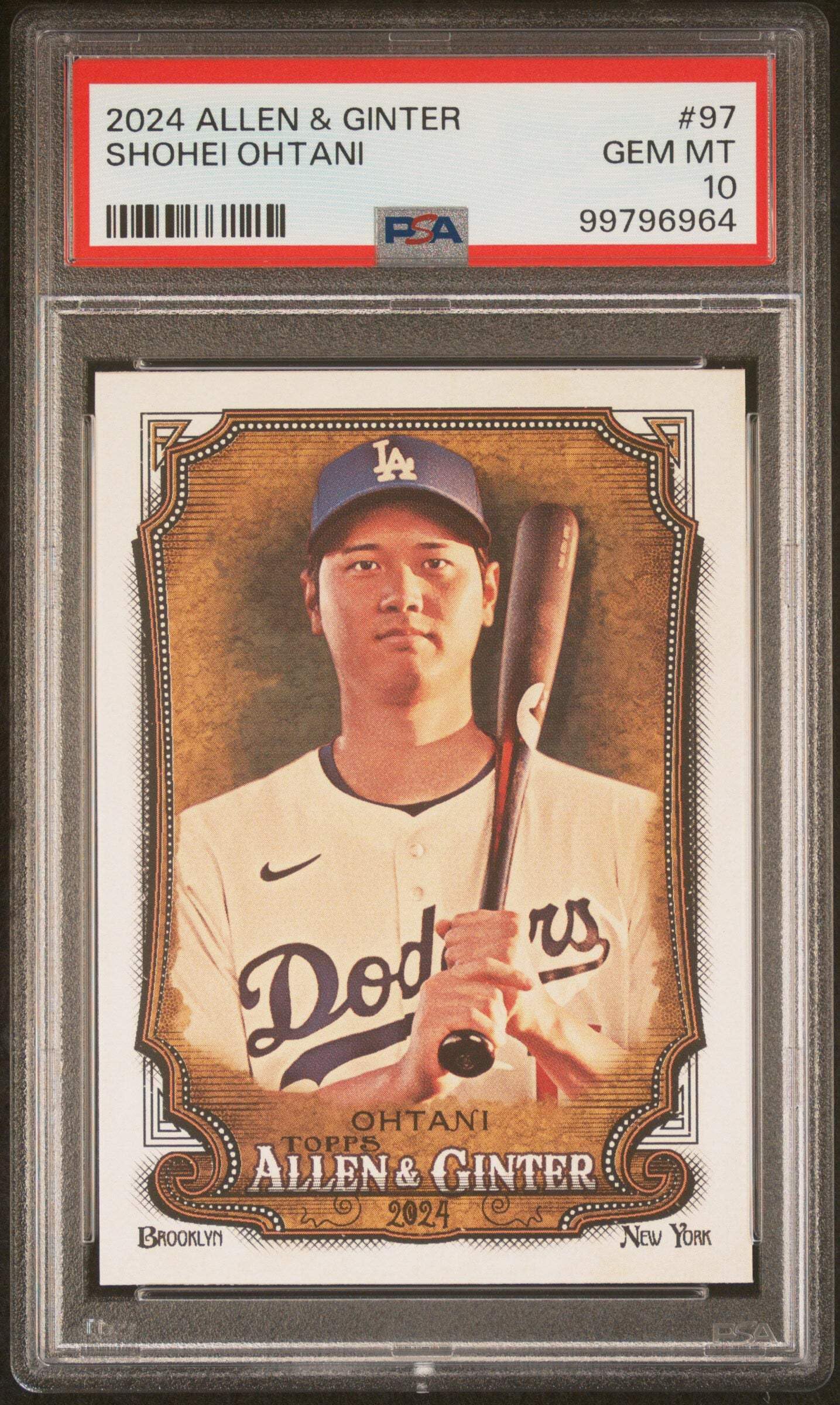 Amazon.com: Graded 2024 Topps Allen & Ginter Shohei Ohtani #97
