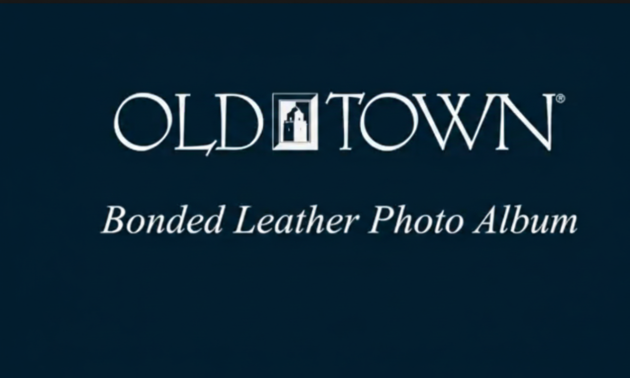 Amazon.com: Old Town 2-Pack Bonded Leather Photo Albums, Photo