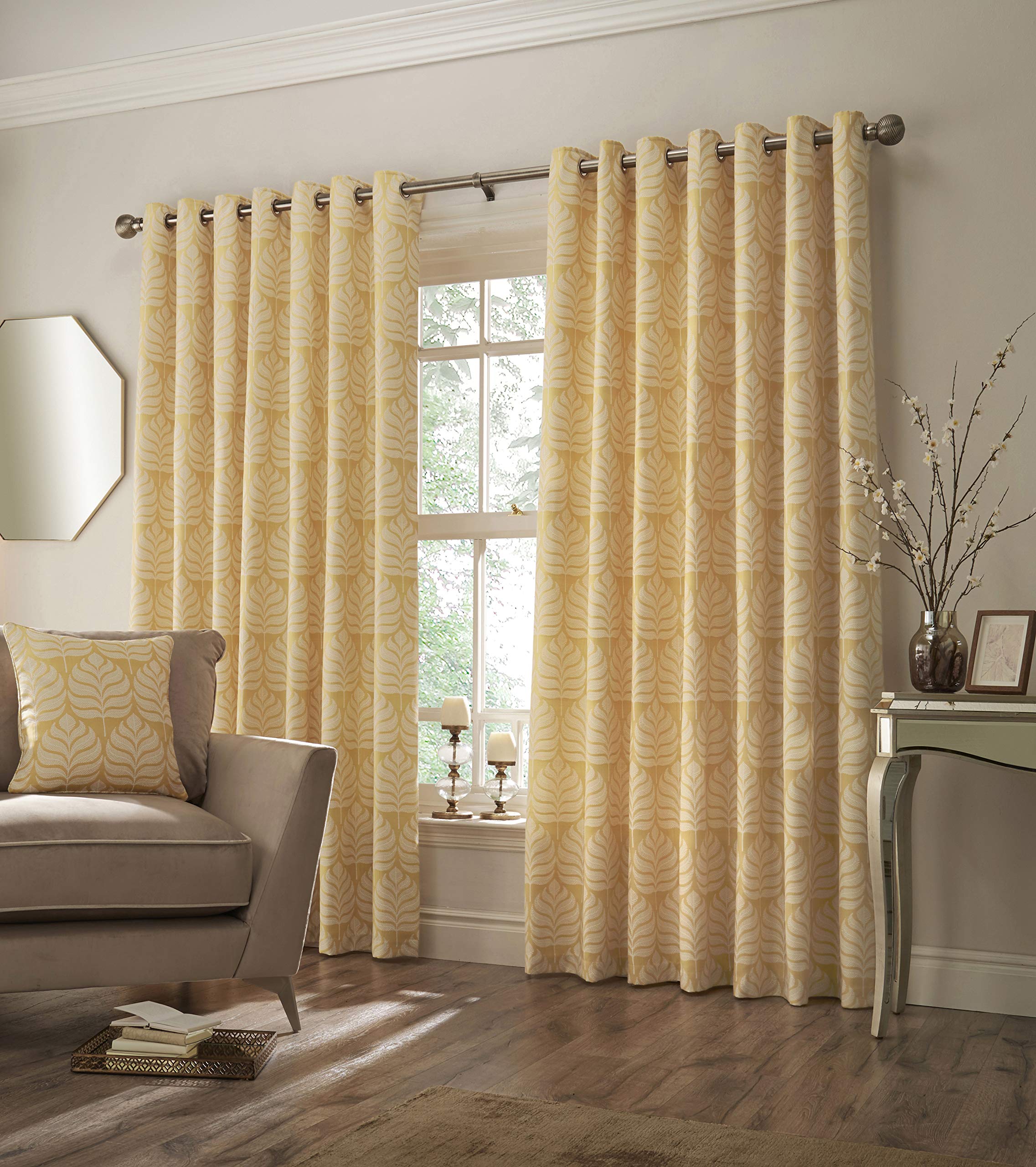 Horto Floral Eyelet Curtains