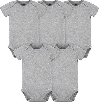 Gerber Onesies Bundle Interlock 5-pack Bodysuit for Newborn