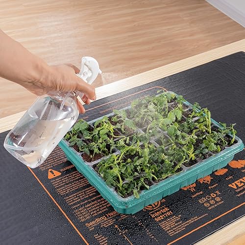 Miniatura 8 de Paquete de 1 tapete térmico de 48 x 20.75 pulgadas con termostato, certificado UL y MET, almohadilla impermeable para calentamiento de plantas para