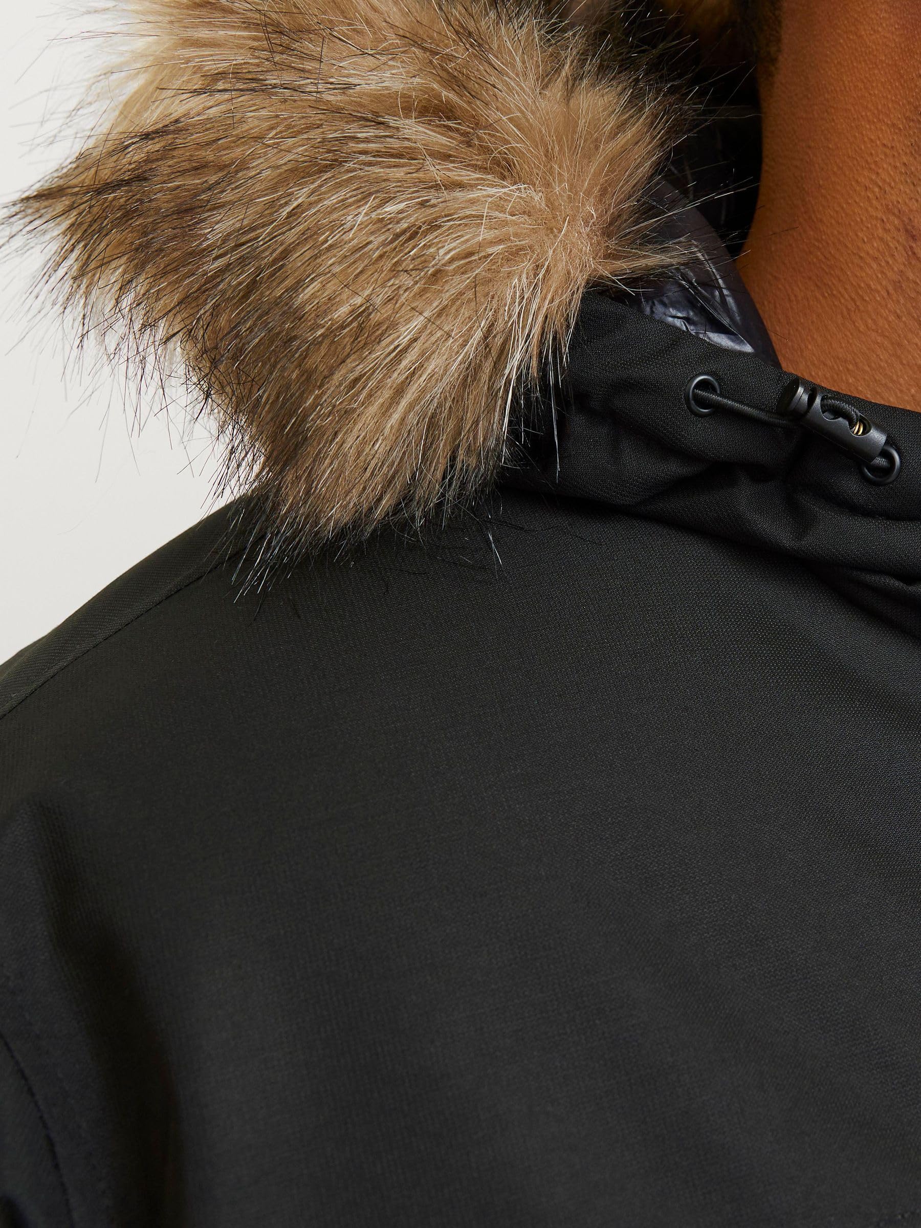 JACK & JONES Męska parka Plus Size Parka
