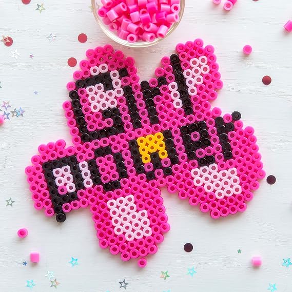 Perler Beads Funfusion: Large Clear Interlocking Pegboards