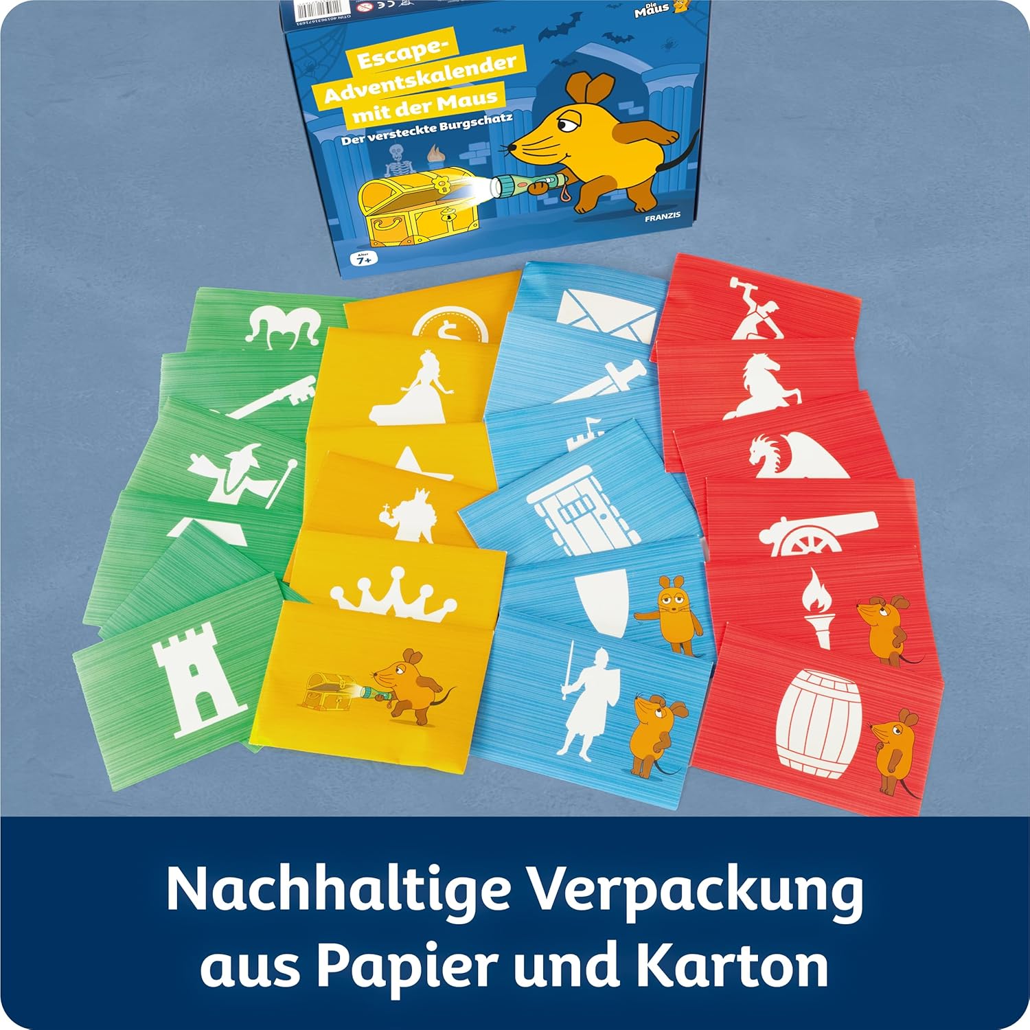 Escape Advent Calendar with the Mouse, The Hidden Castle Treasure (Book Retail Edition)