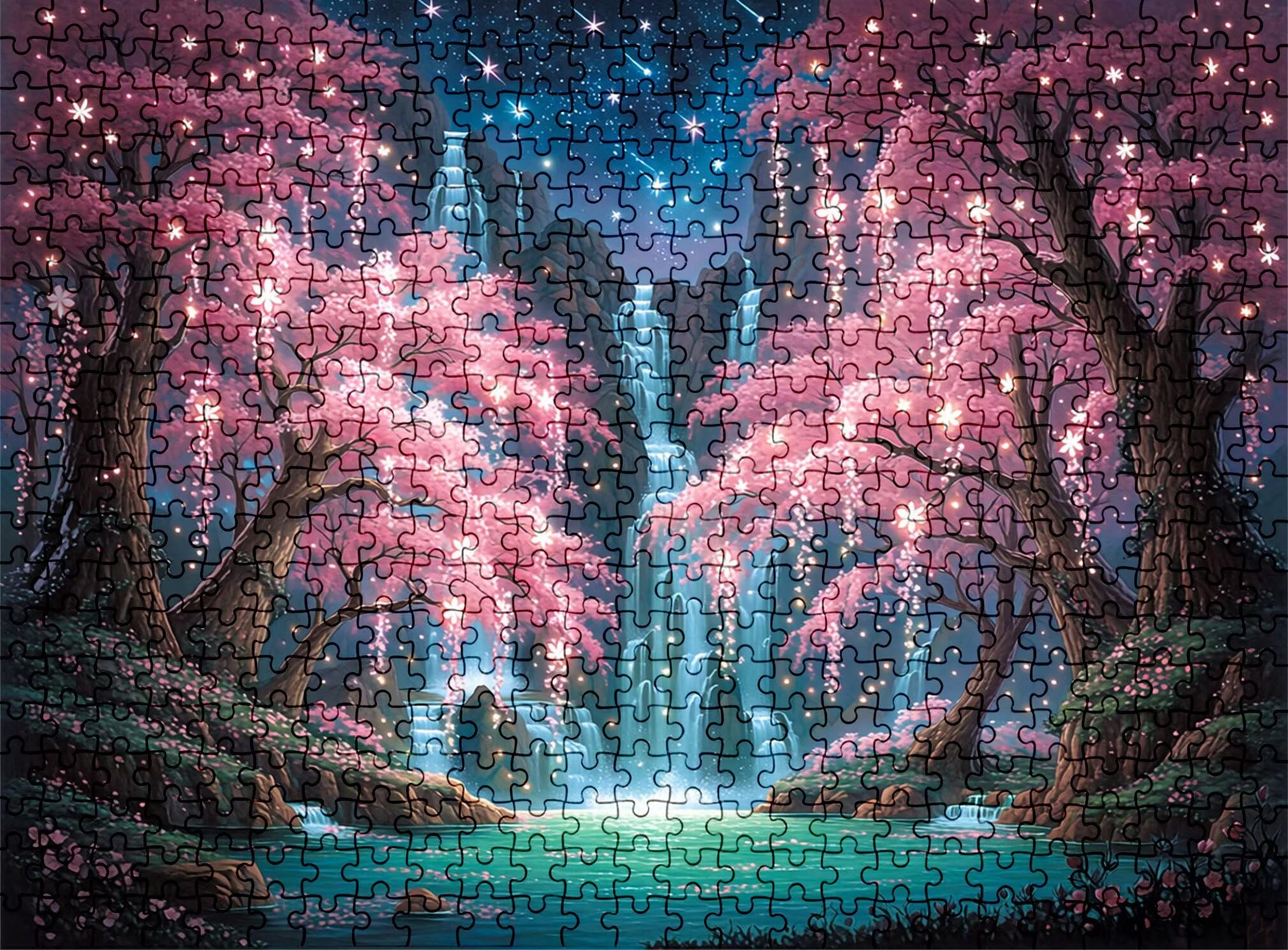 Puzzle 3000 elementów, drewniane puzzle dla dorosłych – Impossible Puzzle 122 x 81 cm, niffy thinking game and think dla kobiet i mężczyzn, gra rodzinna na wieczory z grami, prezent dla kobiet, Dream