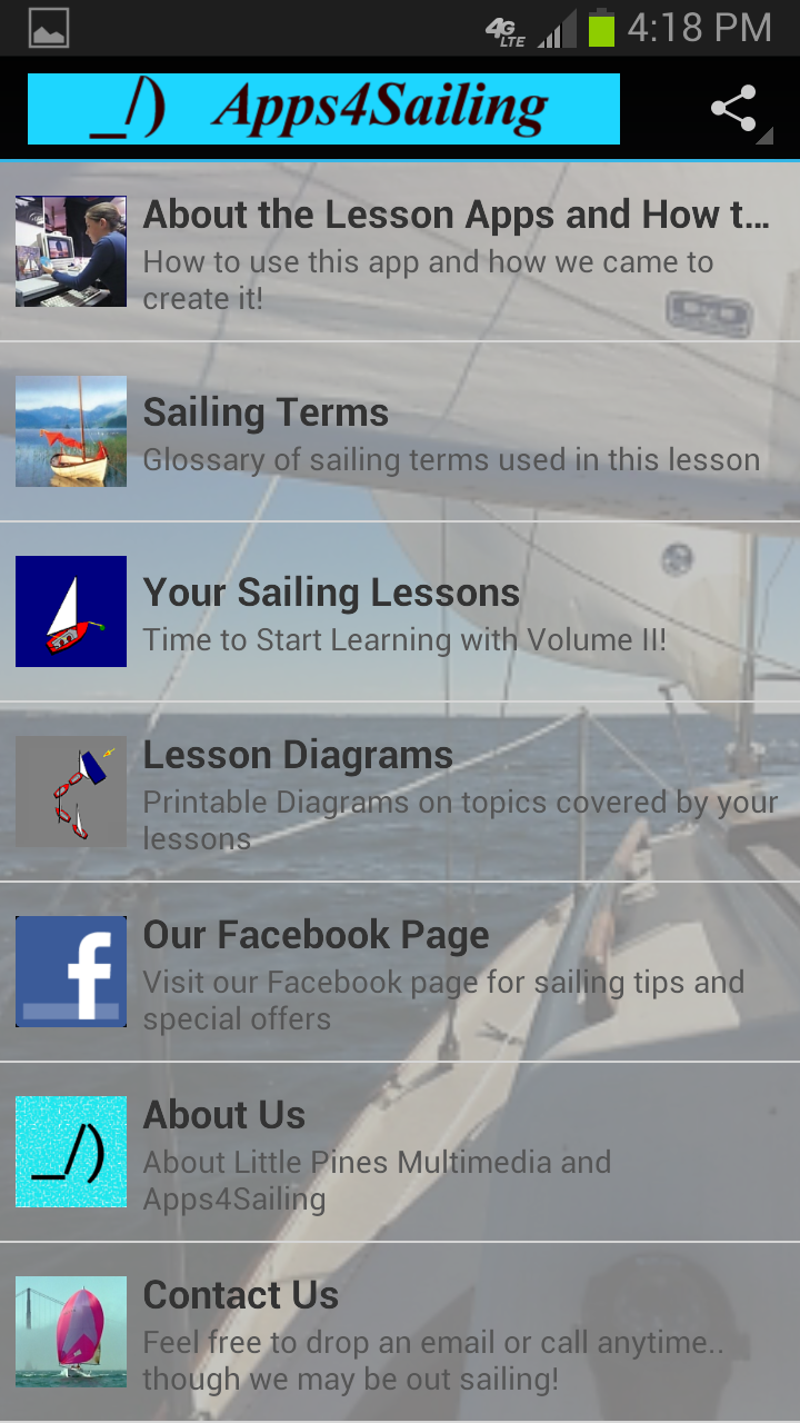 Apps 4 Sailing Learn to Sail Lessons Vol II - App on Amazon Appstore