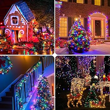Amazon.com: Kwaiffeo Christmas Tree Lights, 100FT 300LED