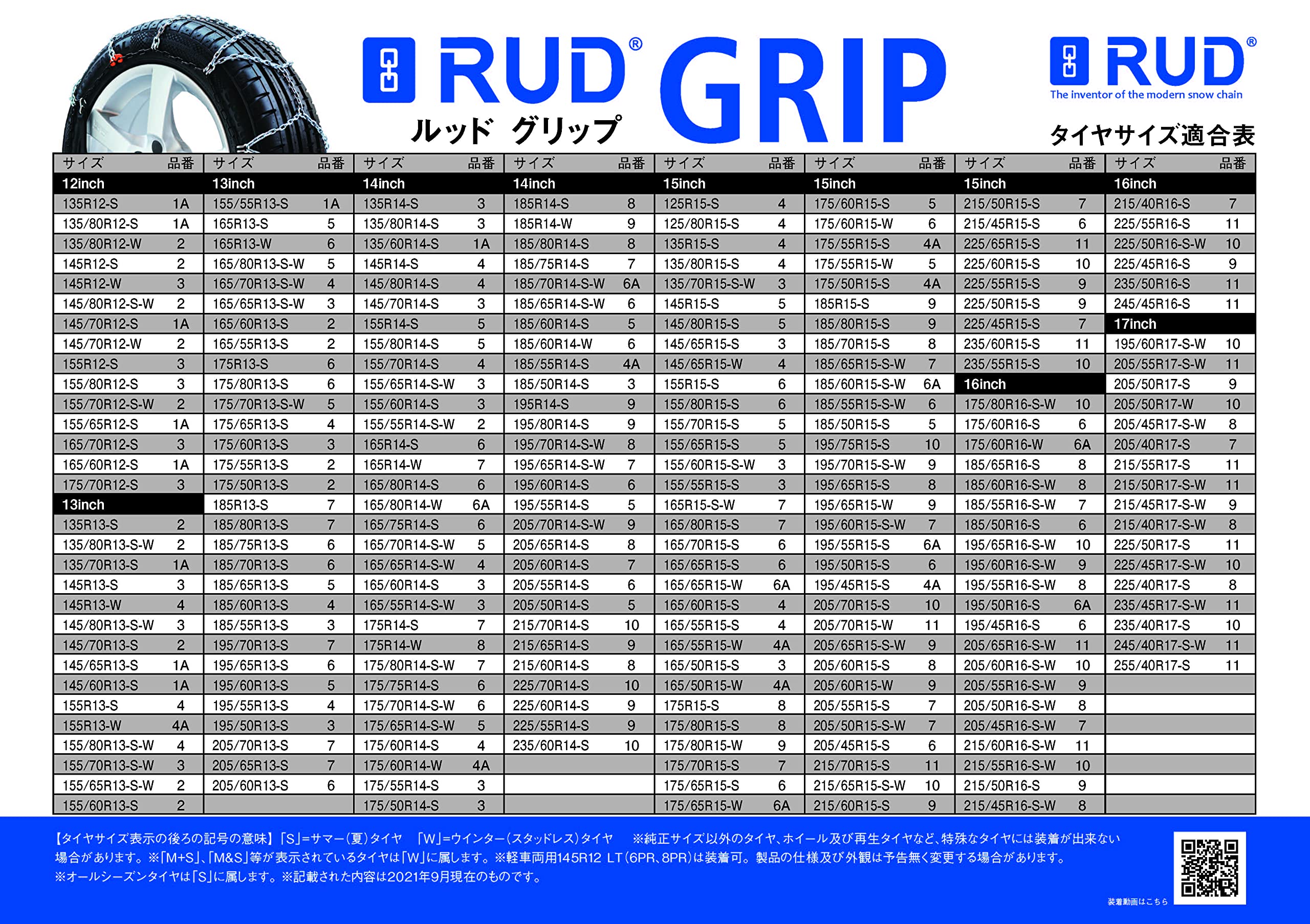 Amazon | RUD(ルッド) GRIP(グリップ) 乗用車用高性能金属製スノー