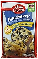Vista 12 de Betty Crocker - Wild Blueberry Muffin and Quick Bread Mix (muffin de arándanos silvestres y mezcla rápida de pan), 16.9 onzas