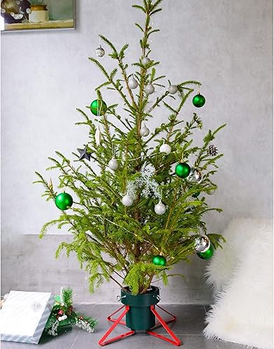 Miniatura 7 de Blissun Soporte de metal para árbol de Navidad, soporte ajustable para árbol de Navidad, soporte para árbol de Navidad para tronco de 2 a 5.3