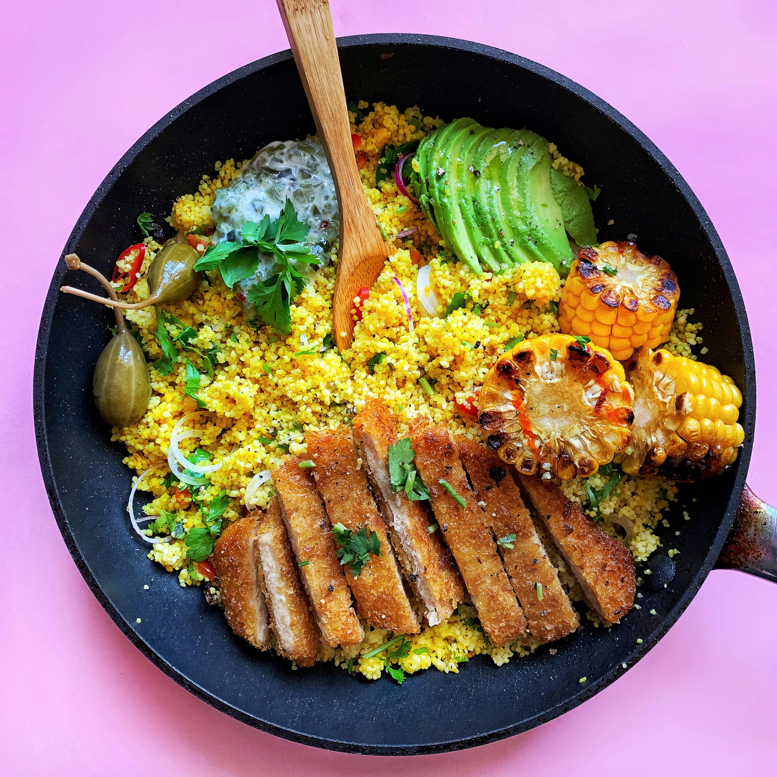 Kamelur Bio Couscous Vollkorn (2,5kg) - aus schmackhaften BIO Vollkornweizengrieß