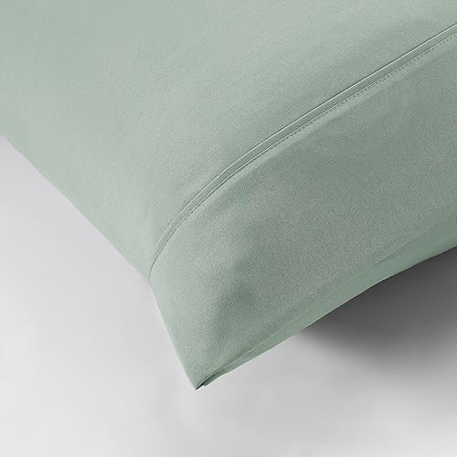 Miniatura 7 de Modern Threads - Sábanas de microfibra suave, incluye sábana encimera, sábana bajera con bolsillos profundos y fundas de almohada, color espuma de