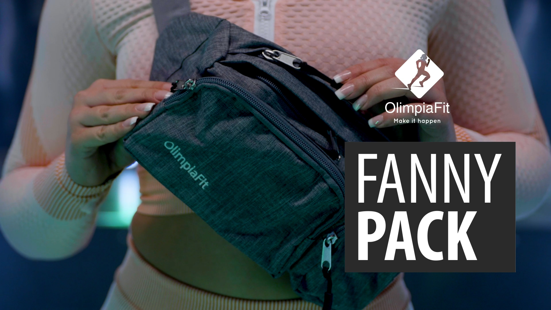 Fanny Pack For Women & Men Cute Waist Bag - Hiking Travel Camp Running - Headphone Hole, Money Belt with 6 Pockets… - Image 8