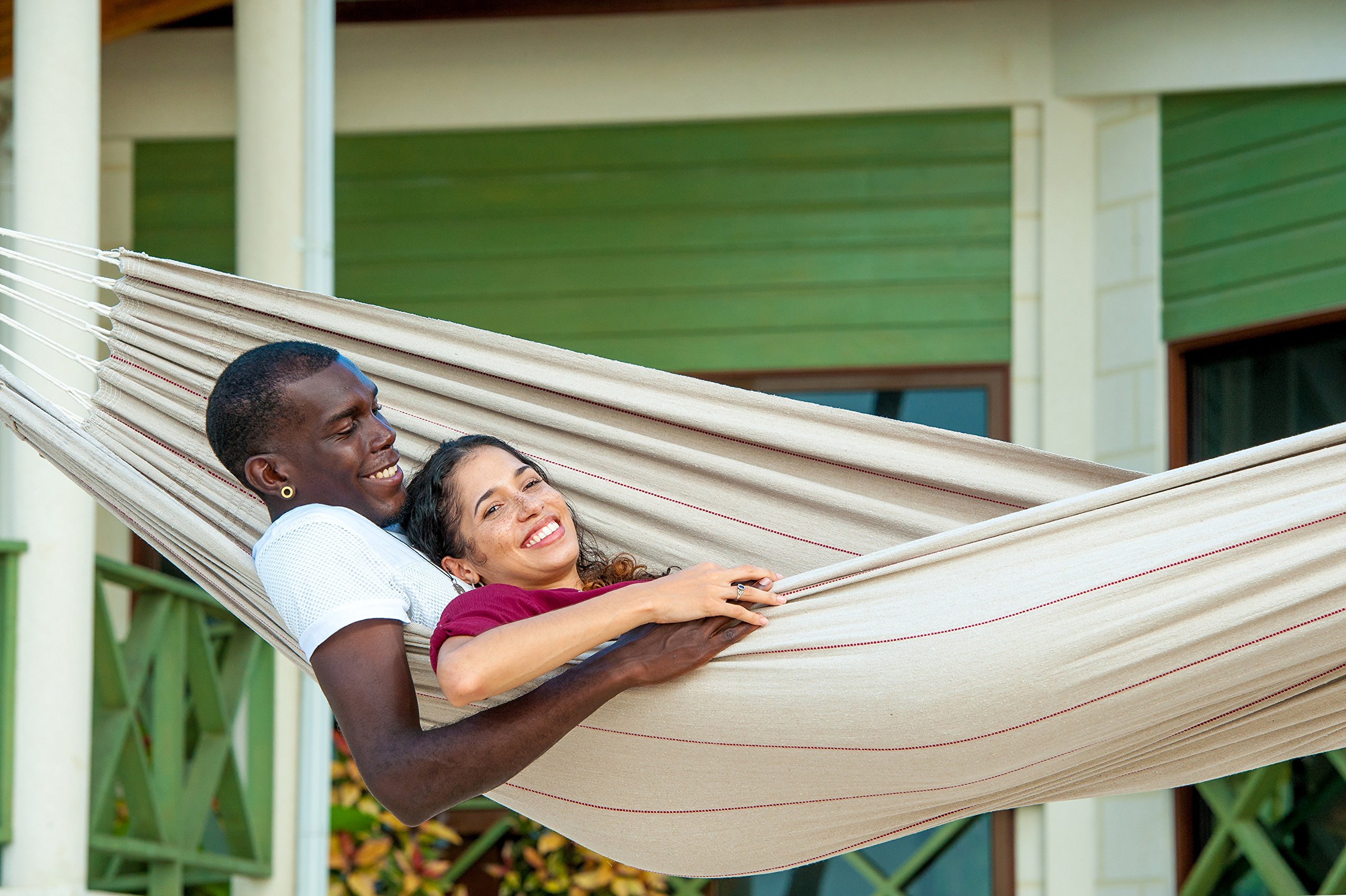 Amazonas Hammock XL Hamac Art, Sand, 340 x 150 x 5 cm