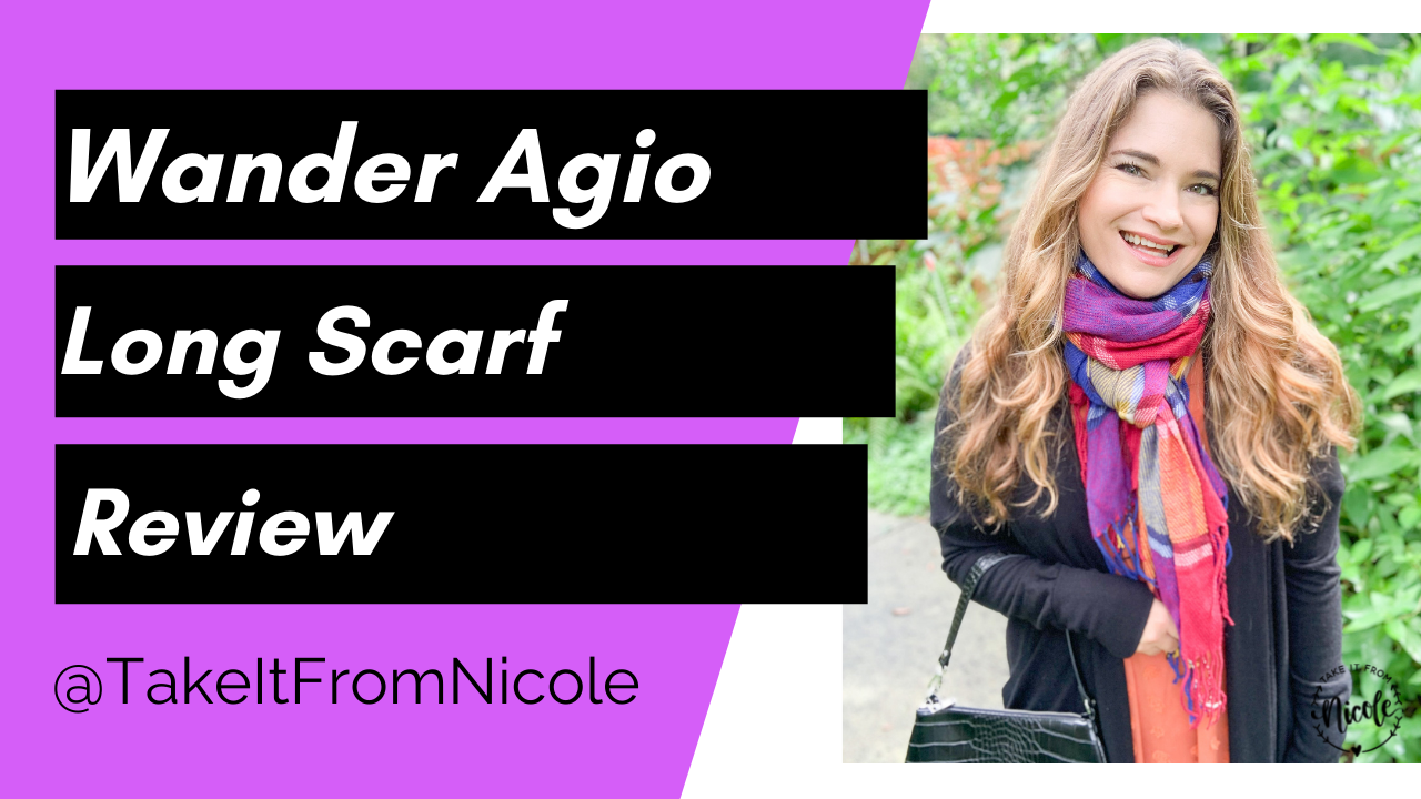 Wander Agio Long Scarf Review- Love these!