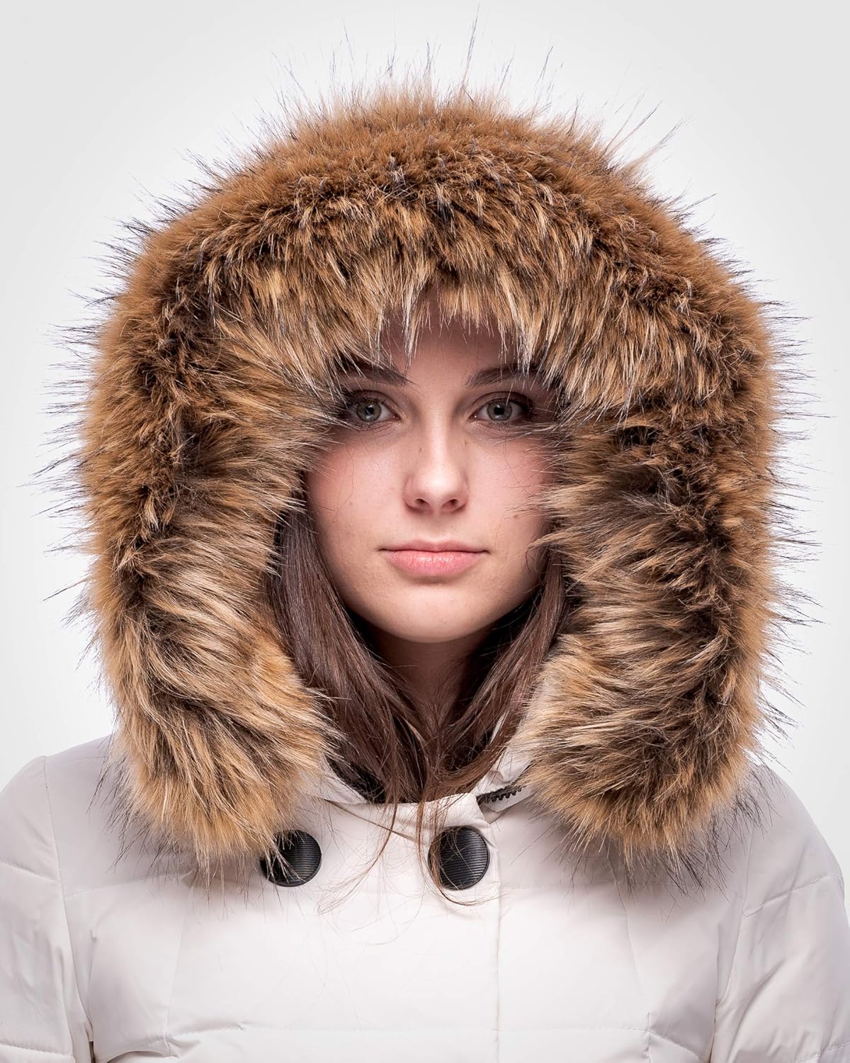 Futrzane Classic Hood Trim - Faux Fur Trim for Hood Replacement - Fur Attachment - Image 2