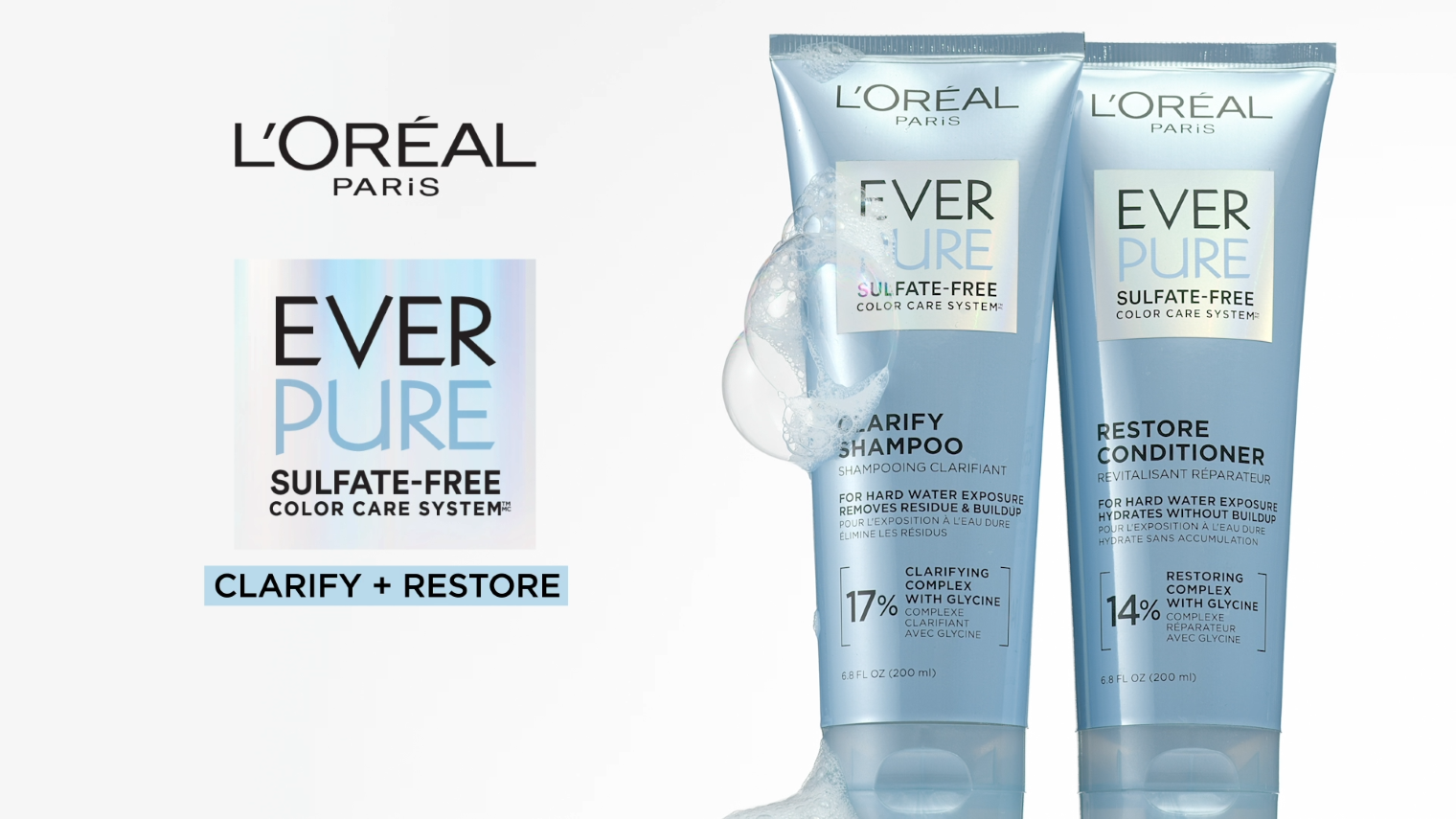 Amazon.com : L'Oreal Paris Clarify and Restore Sulfate Free