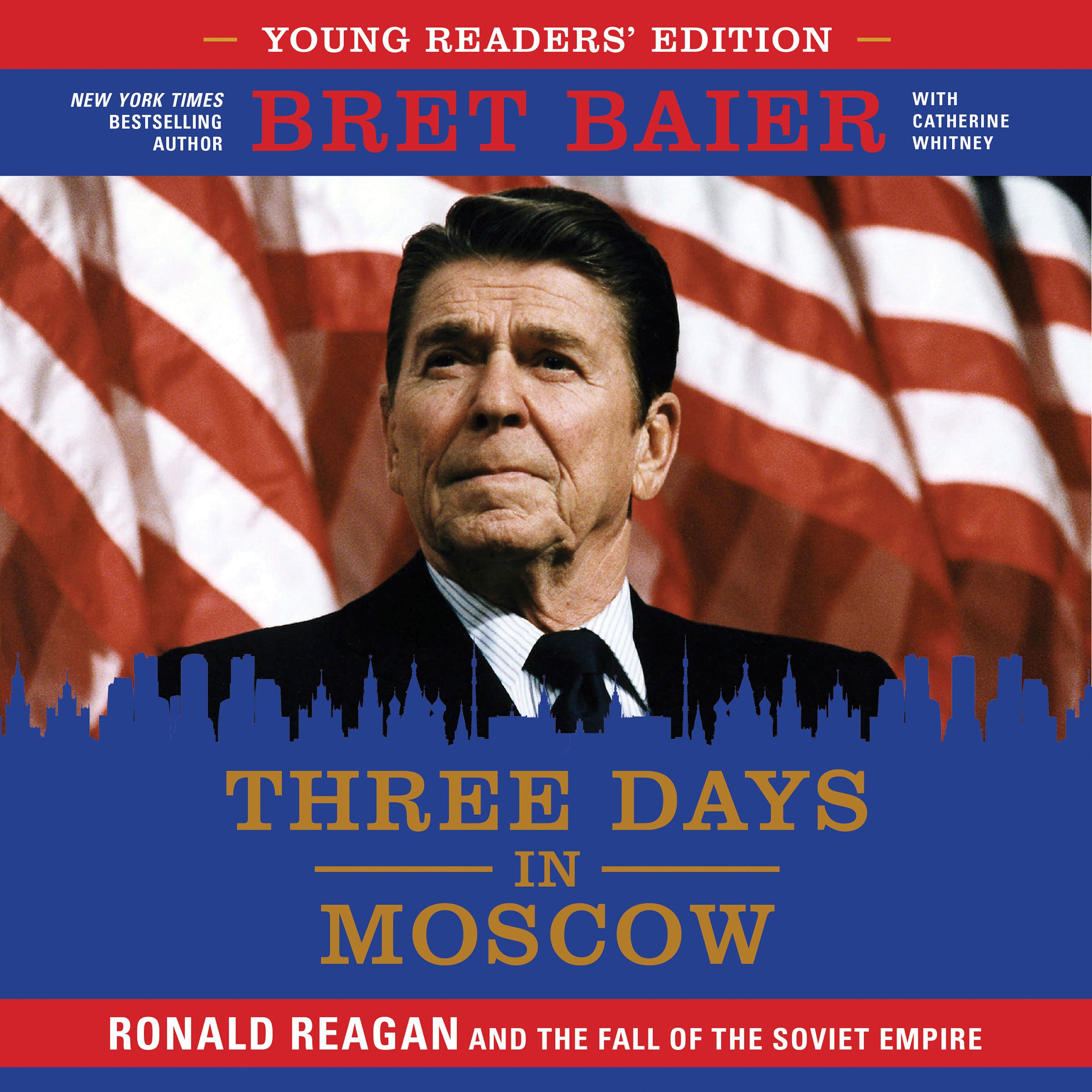 Cover art for Three Days in Moscow Young Readers' Edition