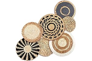 7 Pieces Decorative Wall Baskets