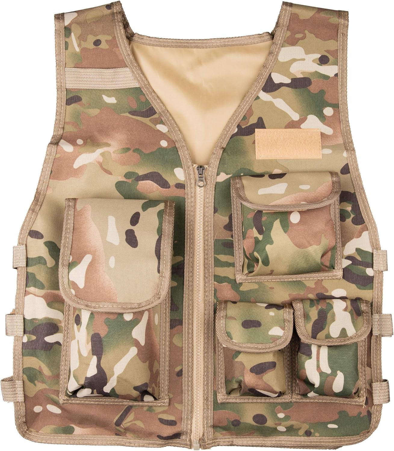 Rein Sport Children's Army All Terrain Tactical Airsoft, Paintball, Combat Vest - Adjustable to Fit Ages 7-13 Yrs. Flexible, Lightweight and Durable for Extreme Play and Adventuring : Sports & Outdoors