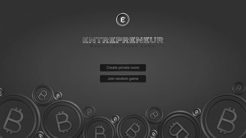 Entrepreneur. Modern business game