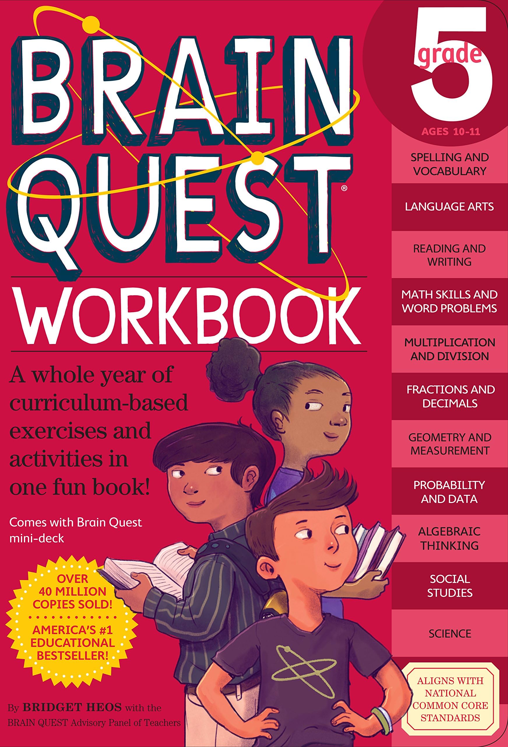 Brain Quest Workbook: 5th Grade