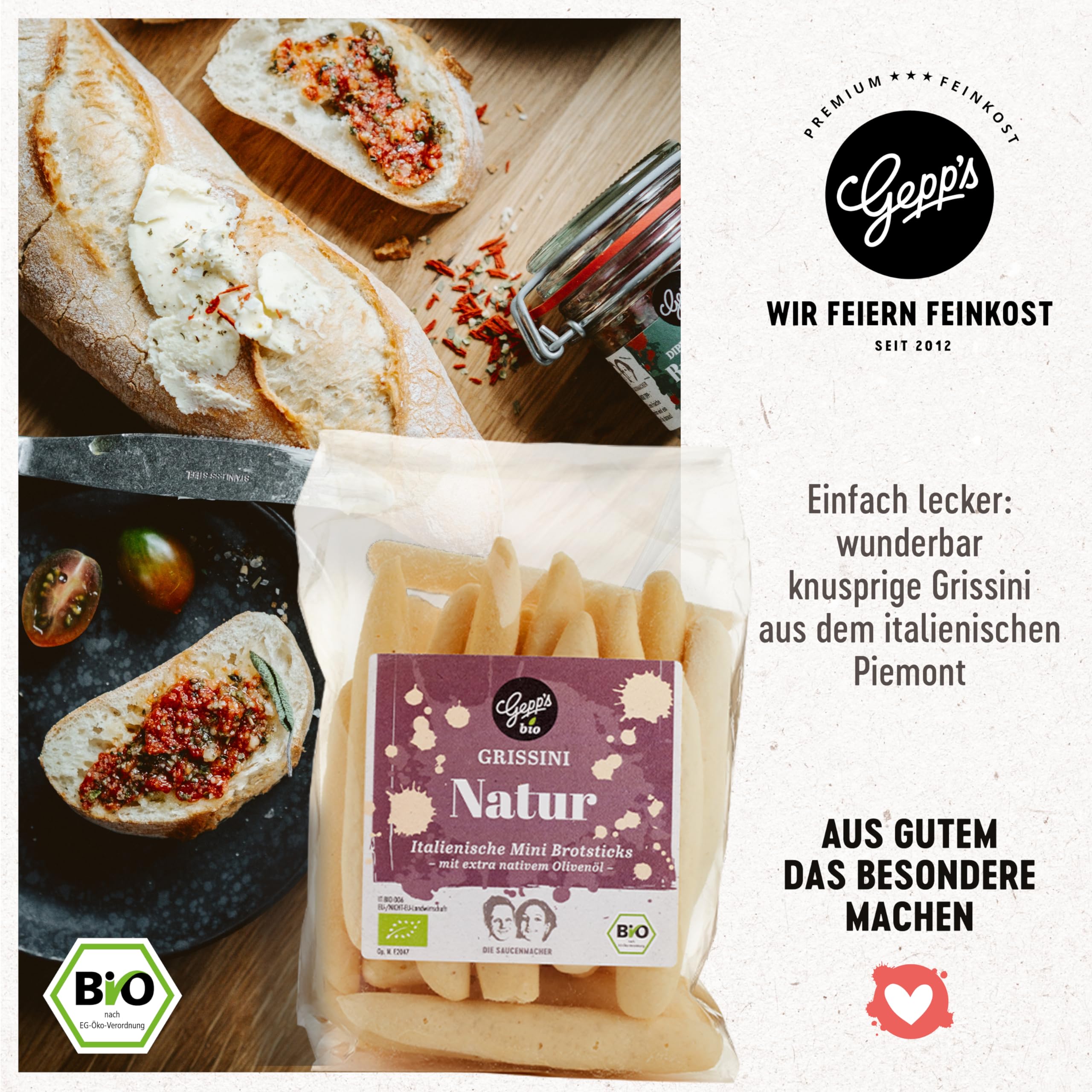 Gepp’s Feinkost Bella Italia Geschenkbox I Italienische Spezialitäten Geschenkset