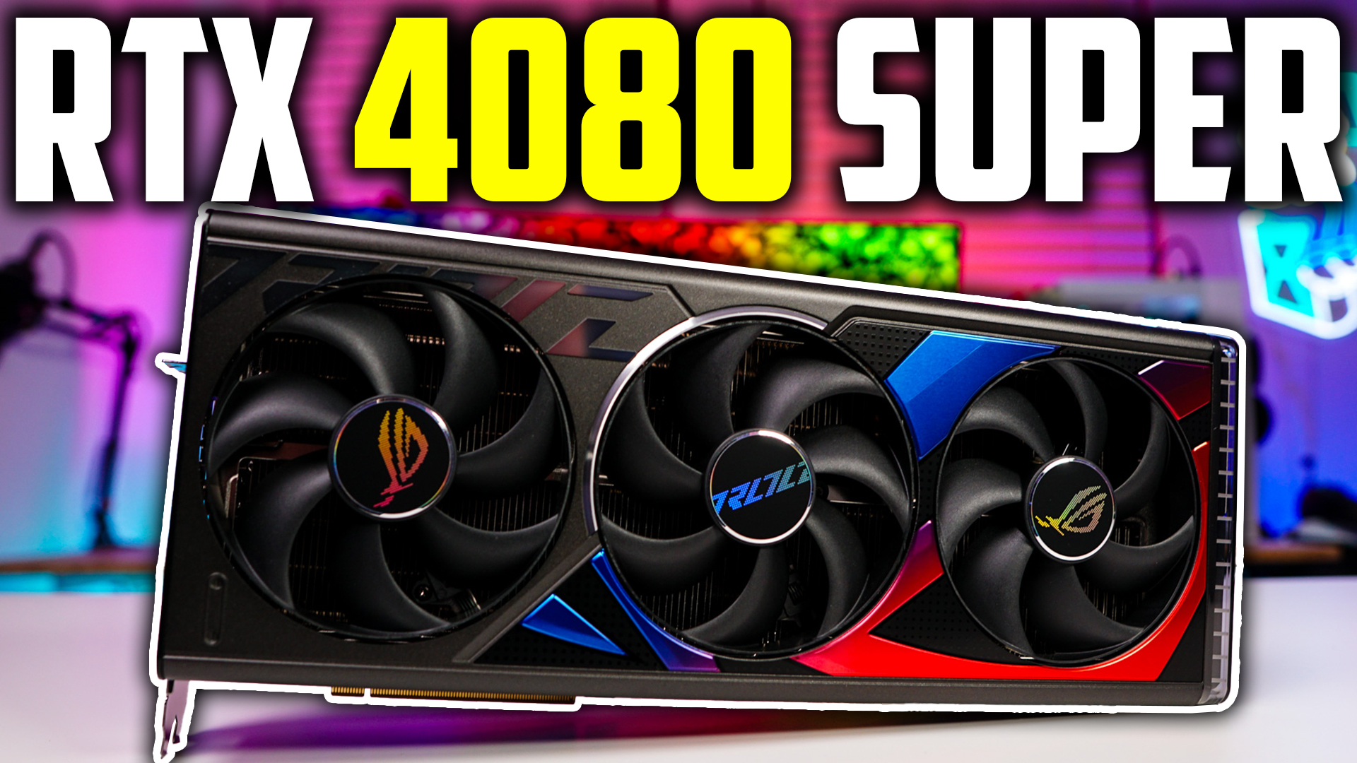 Watch ASUS ROG Strix RTX 4080 Super OC Graphics Card Review on