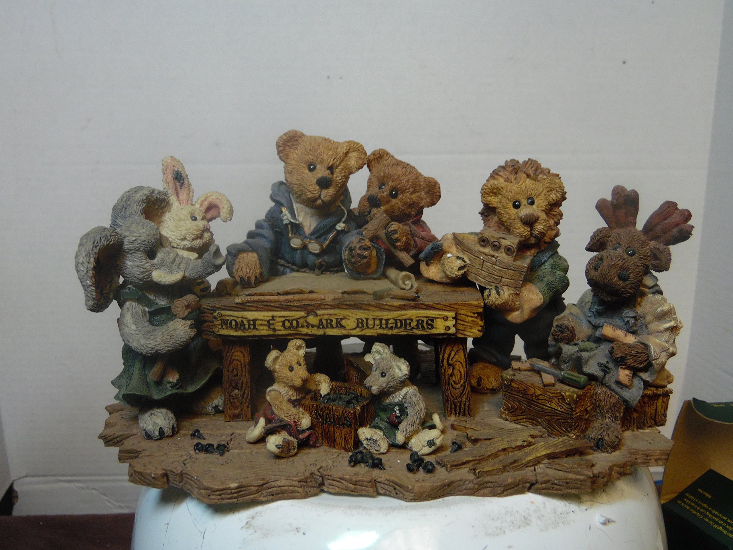 Amazon.com: Boyds Bears Noah & Co Ark Builders New in Box : Home