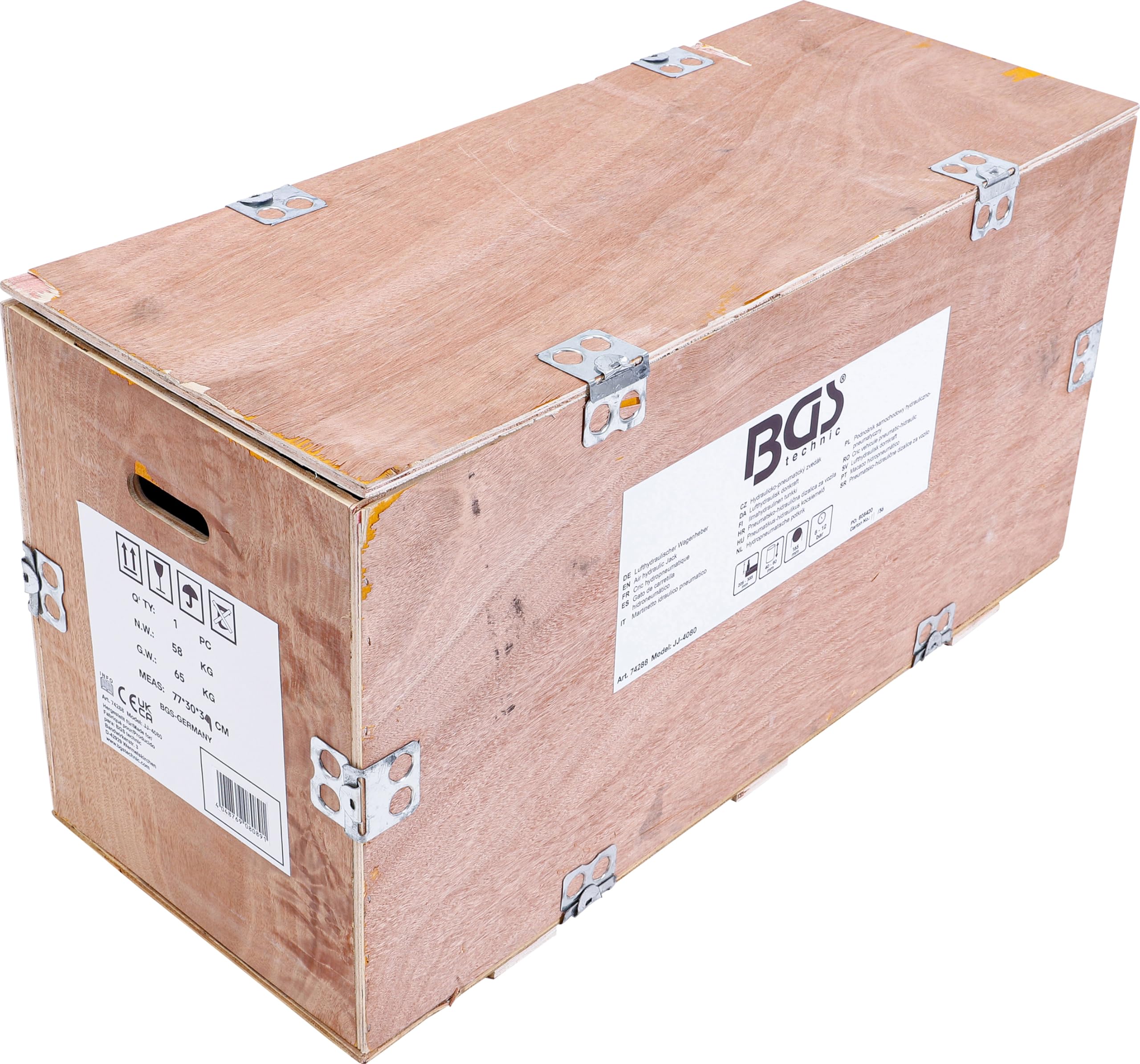 BGS 74288 | Cric | hydraulique-pneumatique | mobile | 40/80 t