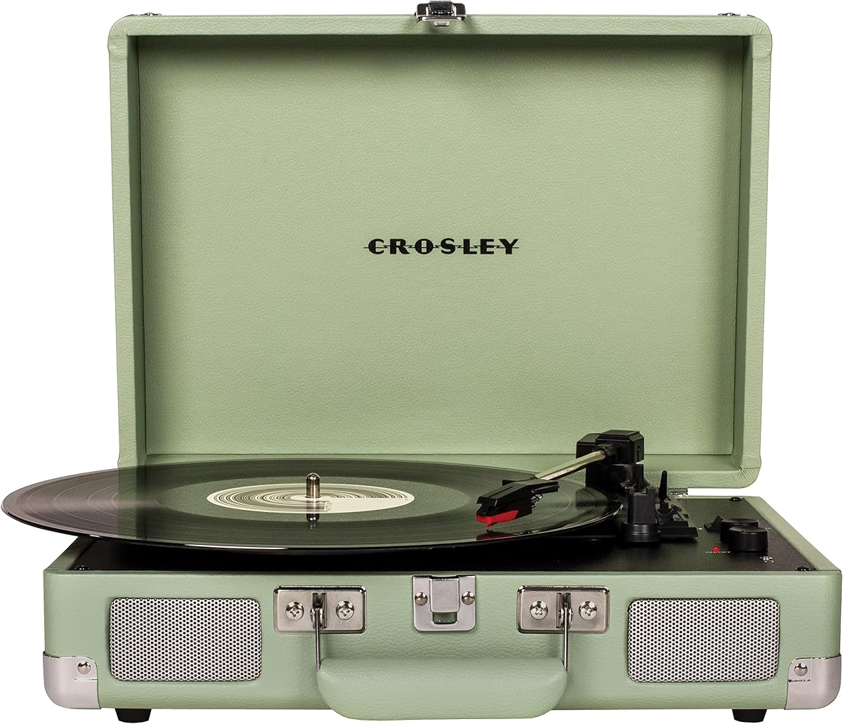 Crosley CR8005F-MT Cruiser Plus Record Player, Mint