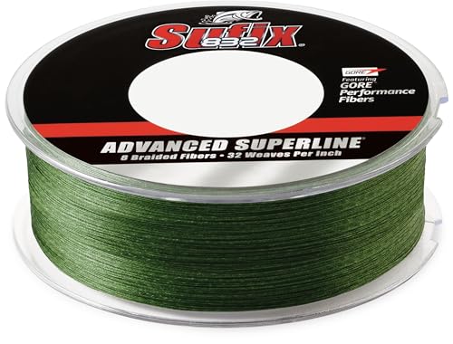 Sufix 832 Braid Line-600 Yards (Green, 20-Pound)