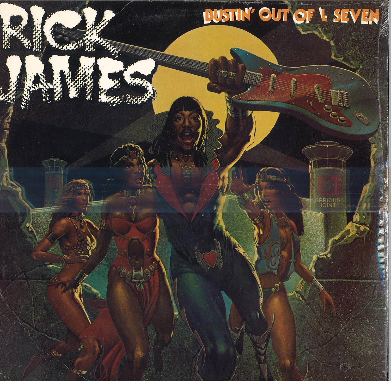 Bustin' Out Of L Seven por Rick James — capa do álbum