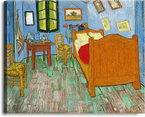 Miniatura 990 de A&T ARTWORK The Starry Night de Vincent Van Gogh. Tamaño del marco: 36 x 30 pulgadas, tamaño de la imagen: 30 x 24 pulgadas, reproducciones clásicas