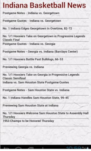 Indiana Basketball News(Kindle Tablet Edition)