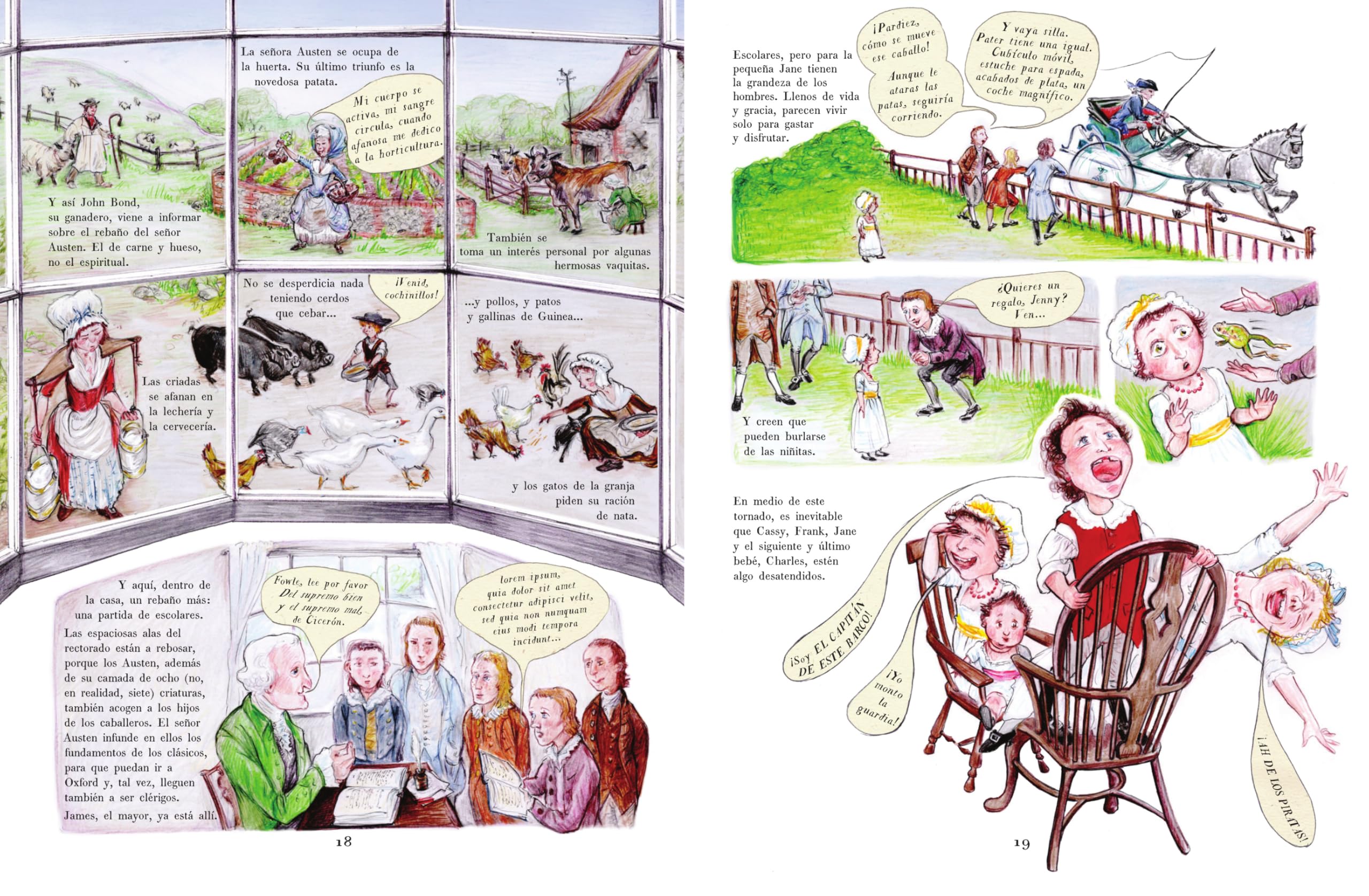 Patchwork. Biografía gráfica de Jane Austen: 21 (La palabra ilustrada)