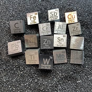 Amazon.co.jp: 金属元素キューブ15個 - 元素コレクションの周期表用